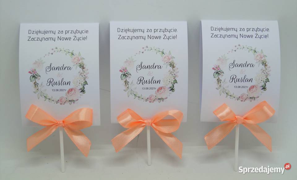 Lizaki Podziękowanie Pamiątka Podziękowanie