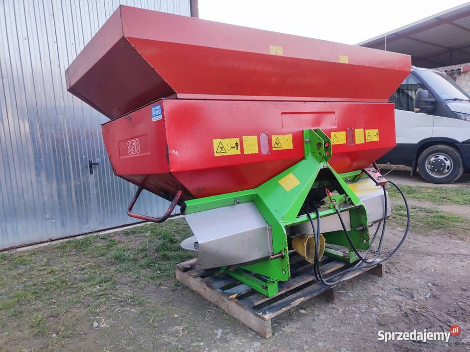 Rozsiewacz nawozu Unia Brzeg MX 1000L Dąbrowa Tarnowska sprzedam