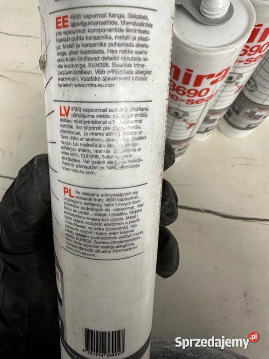 Klej jednoskładnikowy płytki metal beton drewno Dom i Ogród Nowogród Bobrzański