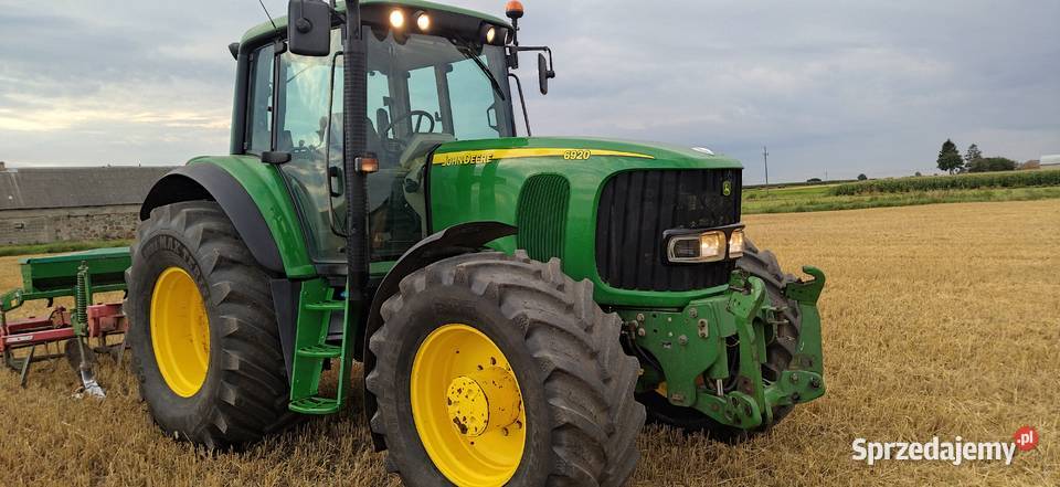 John Deere 6920 pneumatyka PW 50 h pompa 6820