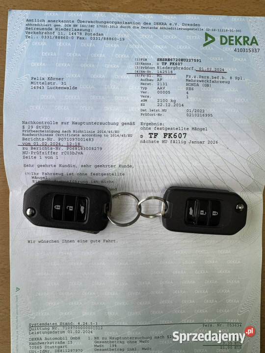 Honda CRV CR-V sprzedam