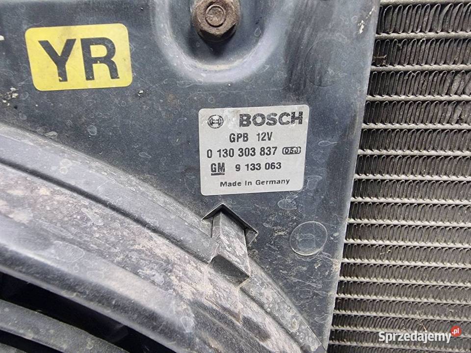 CHŁODNICA KLIMATYZACJI OPEL ASTRA G 9133063 kujawsko-pomorskie