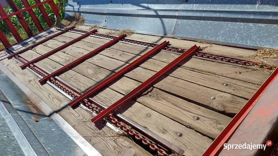 Przyczepa Kosząco Zbierająca Stalmech Płock Dłutów
