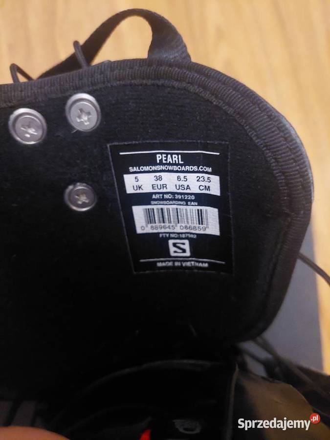 Buty salamon snowboardowe damskie rozmiar 37 inna Żywiec sprzedam