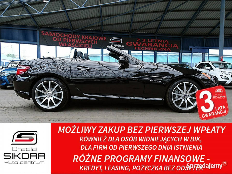 Mercedes SL 55 AMG 55 AMG V8 422 1Właściciel aluminiowe felgi Mysłowice