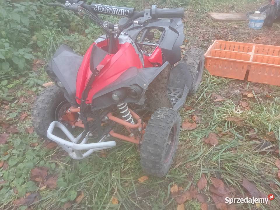 Mini quad elektryczny zabawka na akumulator Brzozówka