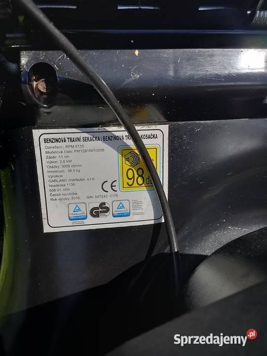 Kosiarka RIWALL 475 z napedem koszem Jasło