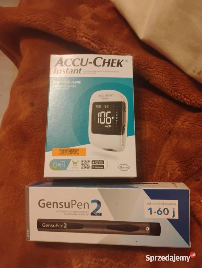 Glukometr AccuChek Instant mgdL GensuPen 2 Włocławek
