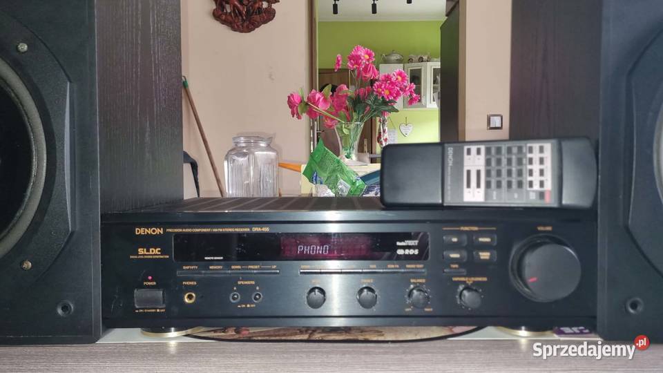 Amplituner Denon DRA455 RDS z pilotem plus łódzkie Warta