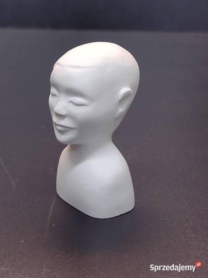 Popiersie gipsowe Główka głowa do utwardzania pomorskie Gdańsk