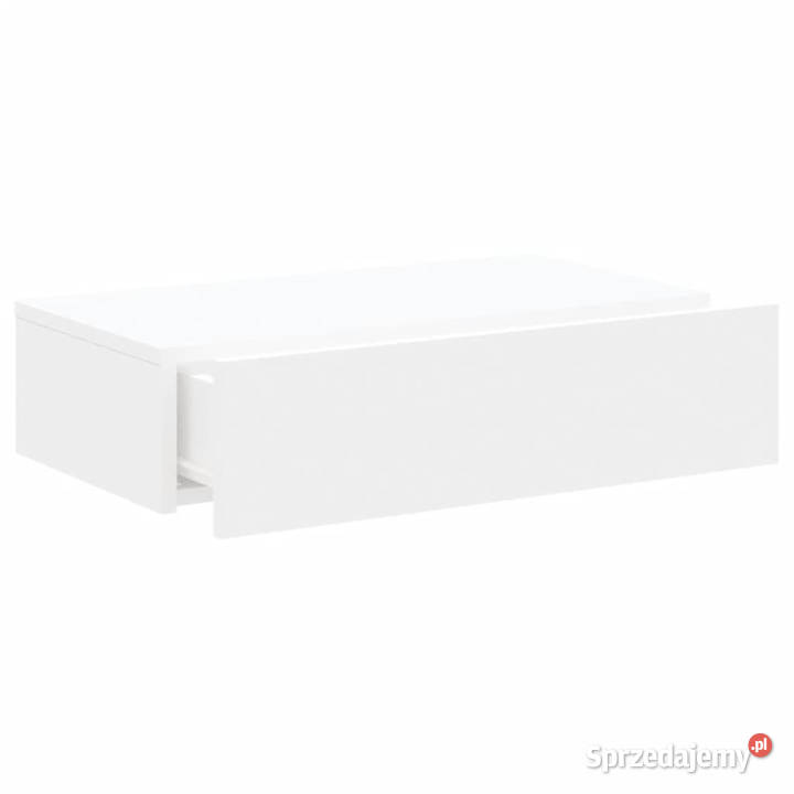 Szafka telewizyjna z LED biała 60x35x155 Meble Warszawa