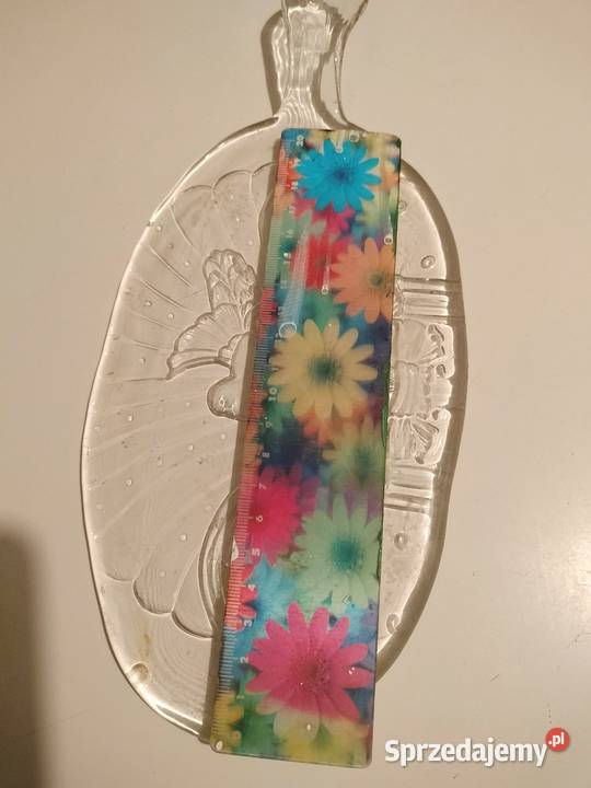 Panterka szklana z rączką dekoracja ptaszek zachodniopomorskie