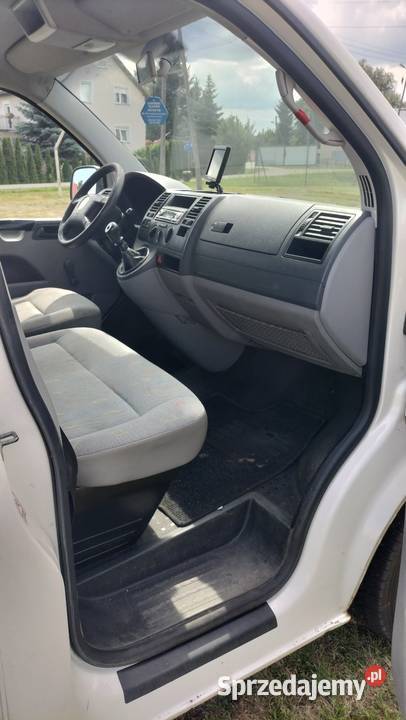 Volkswagen Transporter T5 19 TDI zarejestrowany drzwi odsuwane Volkswagen Chocianów