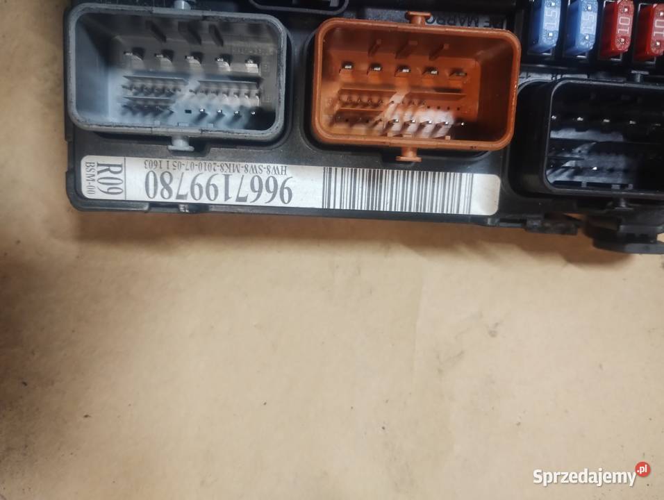 Zestaw startowy peugeot 207 14 HDi osobowe