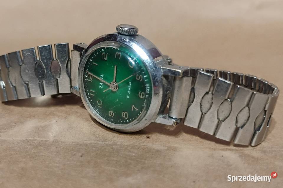 Zegarek Damski Zaria 17 JEWELS stan