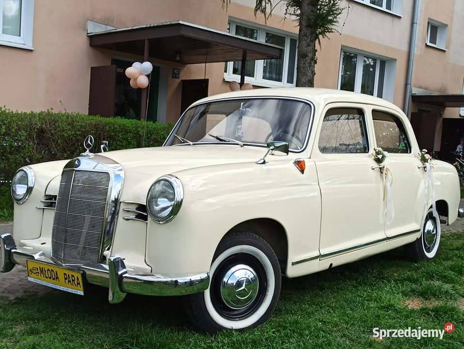 Zabytkowy mercedes do ślubu Warszawa Marki Ząbki