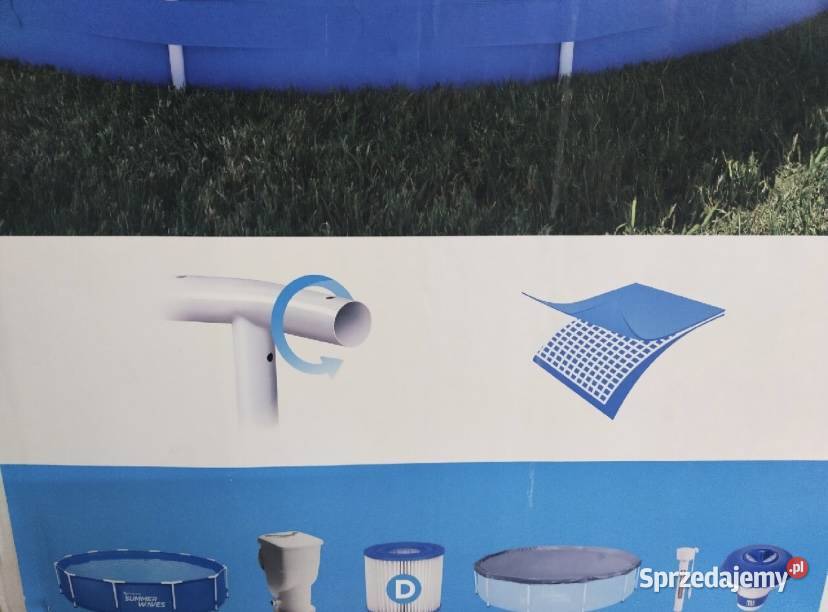 Basen Stelażowy INTEX 366x84 Pompa dolnośląskie Wrocław