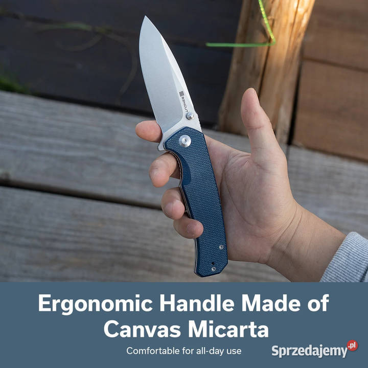 Nóż składany Sencut Skarnax Blue Canvas Micarta Warszawa sprzedam