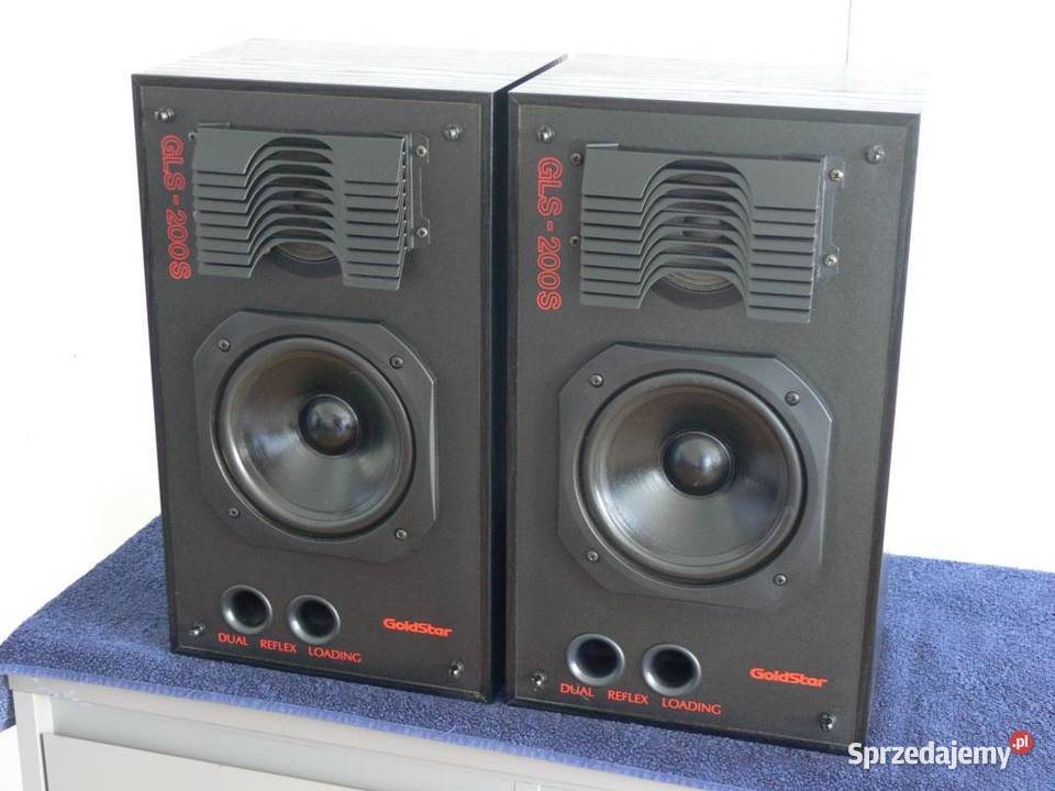 Świetne kolumny audio Goldstar Tesla WYSYŁKA podkarpackie Jasło sprzedam