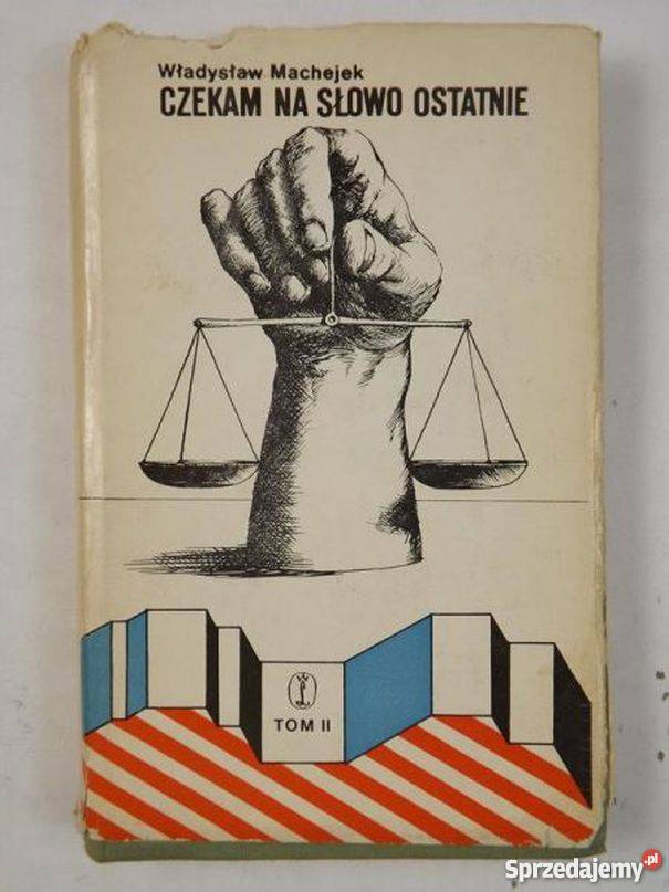 CZEKAM NA SŁOWO OSTATNIE MACHEJEK WŁADYSŁAW Książki i Podręczniki Białystok
