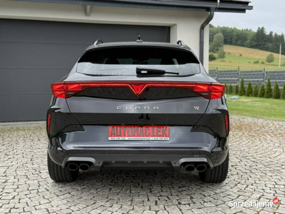 Cupra Formentor VZ 333 KAMERY 360 EL KLAPA HAK 10400km dolnośląskie Kamienna Góra