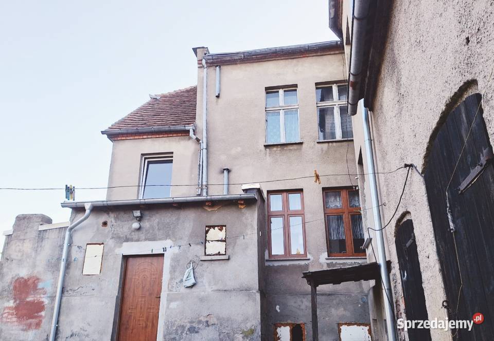 Kamienica dom z dużą działka zamieszkaj otwórz strych Nieruchomości Krotoszyn