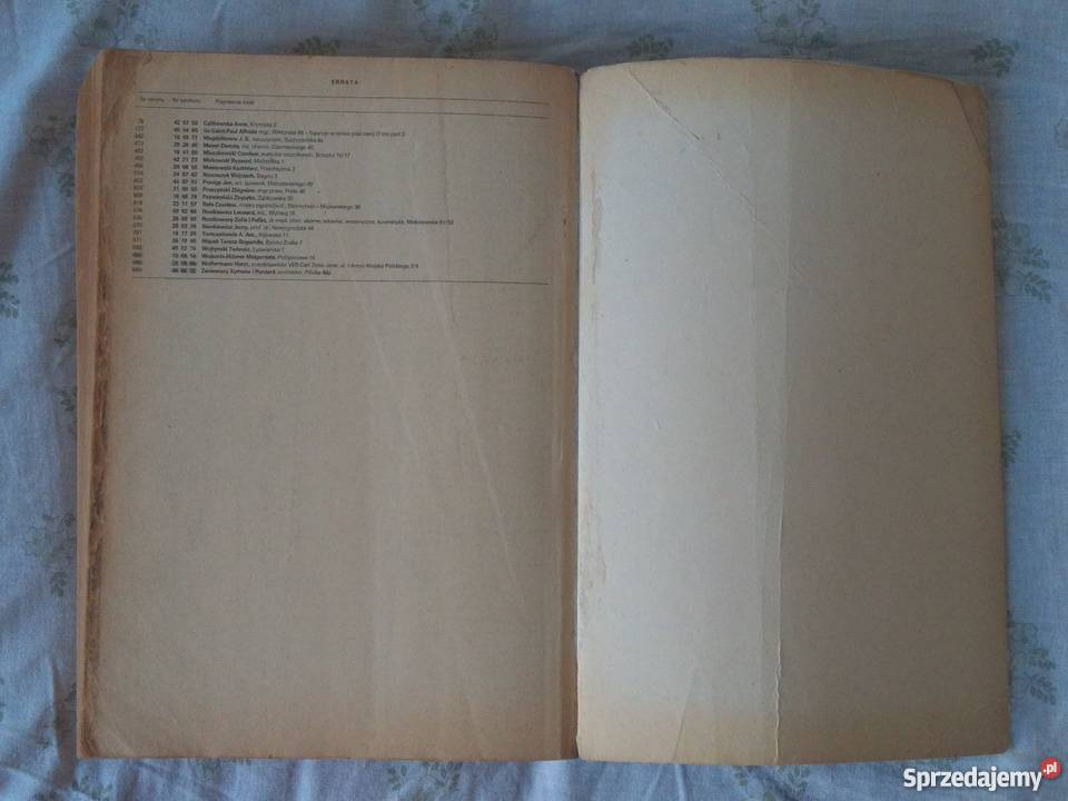 SPIS TELEFONÓW 197678 MIASTA WARSZAWY TELEFONY Pozostałe