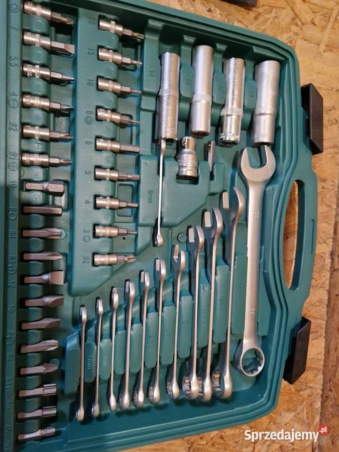 ZESTAW NARZĘDZIOWY KLUCZY NASADOWYCH NASADEK Klucze Głogowa