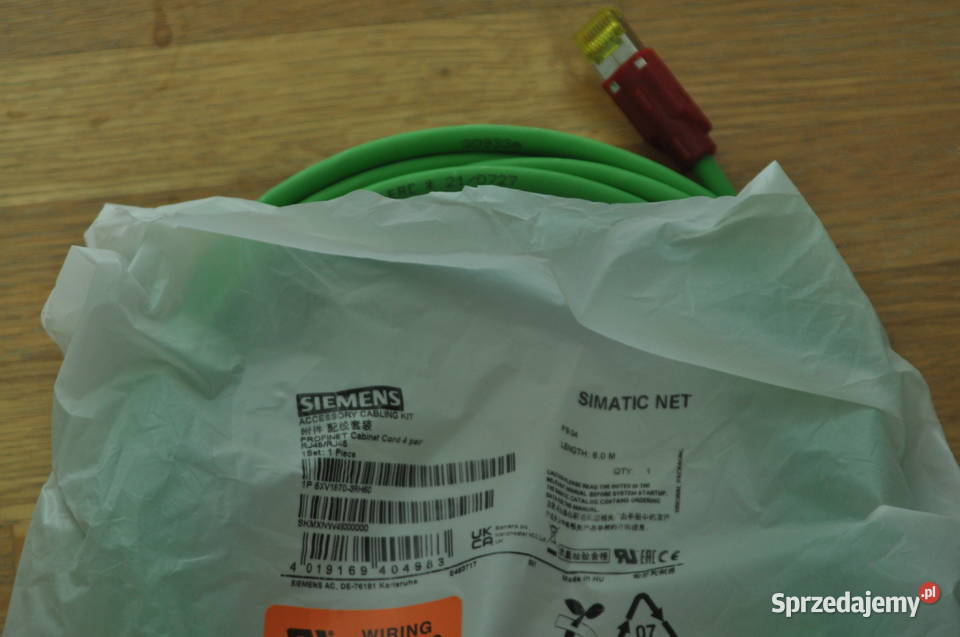 Siemens S7 1215C TIA V17 Basic Profinet Kabel Osieki