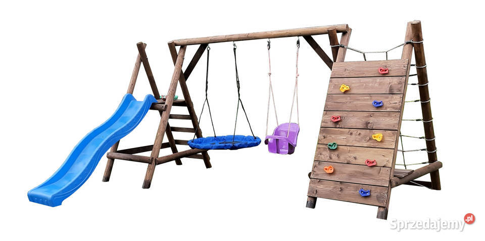 Plac Zabaw do Ogrodu SMERF DWUSTRONNAŚcianka Rzeszów