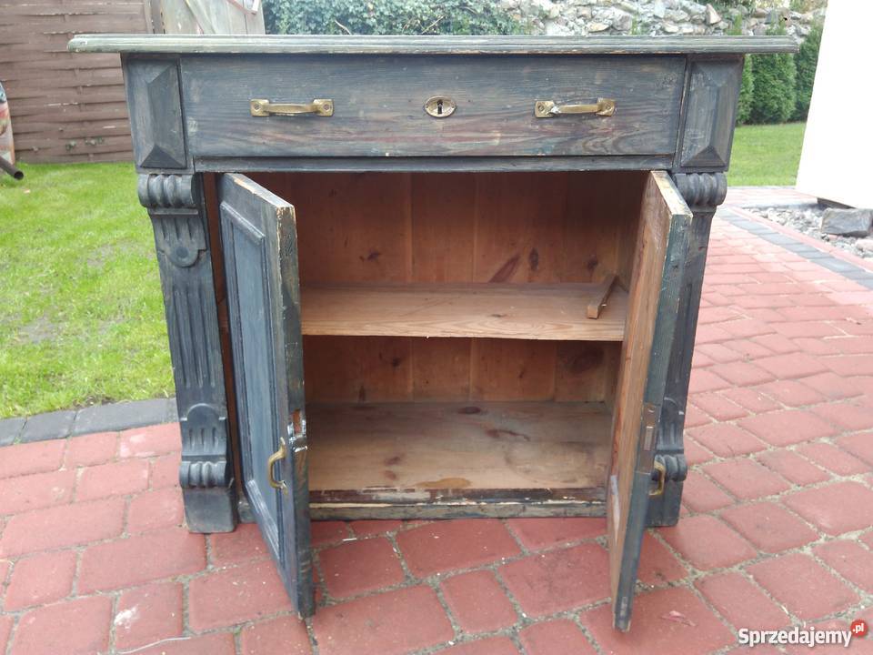 Komoda w starym stylu Antyki, Sztuka, Kolekcje Police sprzedam