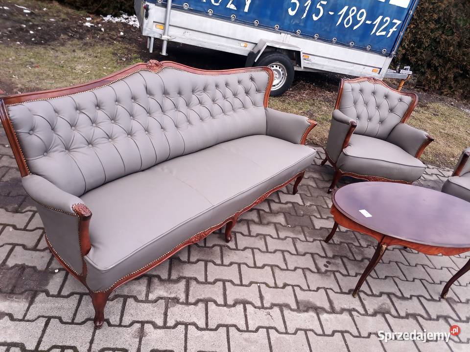 Komplet Wypoczynkowy 321 Dąb Jasny Brąz Komplety wypoczynkowe Komplety wypoczynkowe Kozy