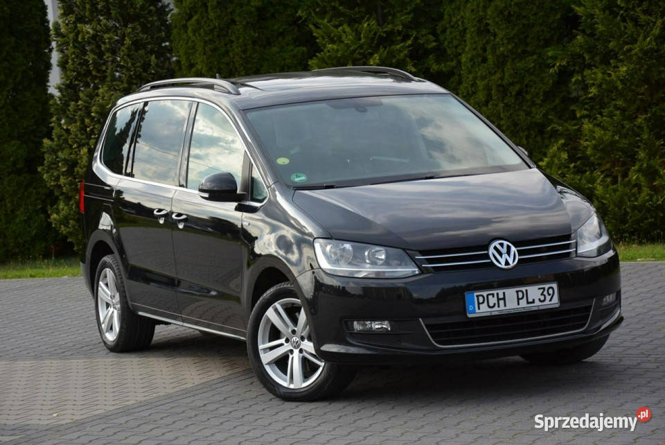 Volkswagen Sharan Panorama 7foteli DRL dzwi gniazdo SD mazowieckie Ostrów Mazowiecka