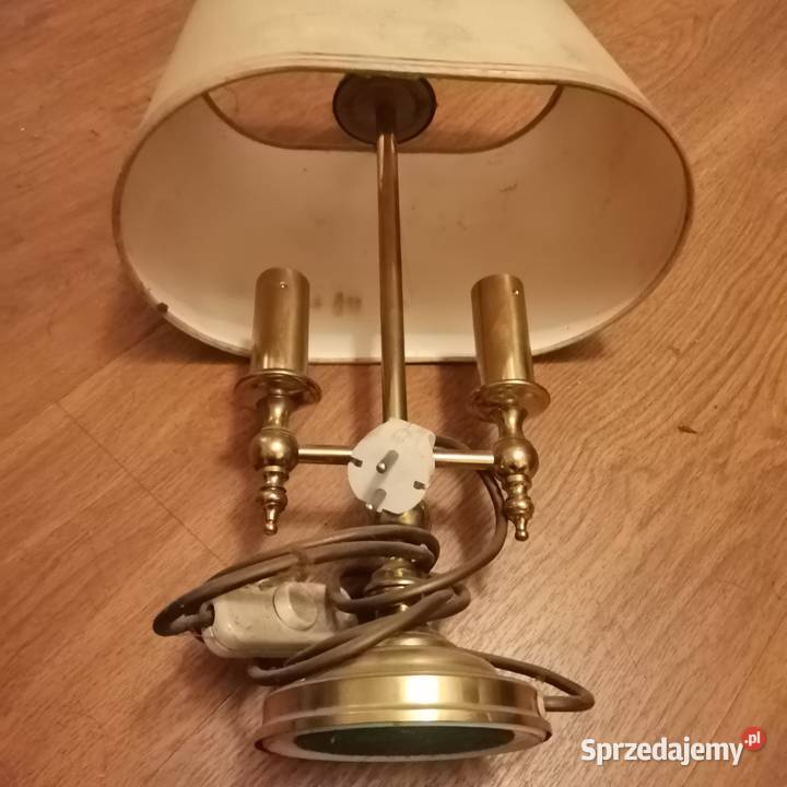 Lampy nocne stojace miedziane Gubin
