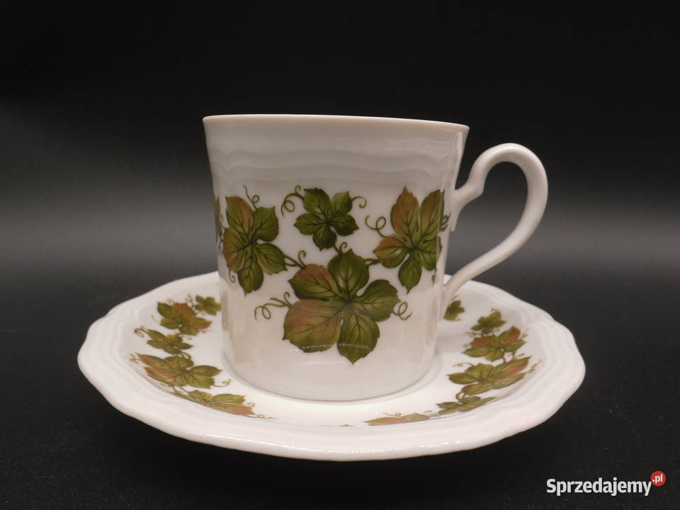 Filiżanka ze spodkiem Seltmann Weiden należący wielkopolskie Raszków