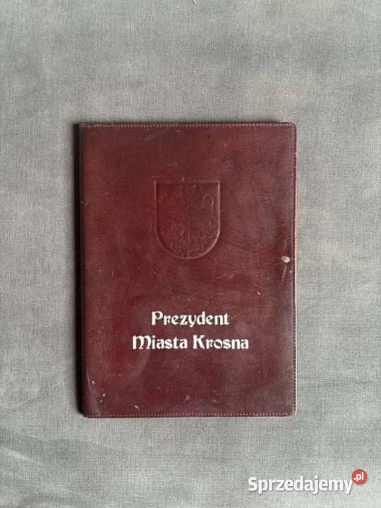 Teczka na dokumenty Prezydent Miasta Krosna Krosno