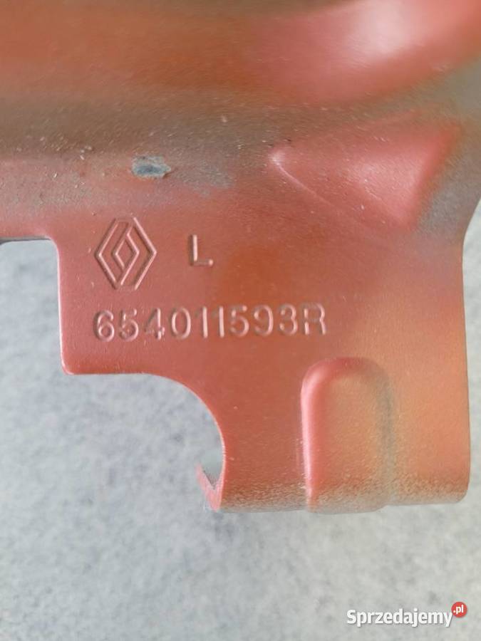Zawiasy maski renault captur 654011593r i Kończyce Małe