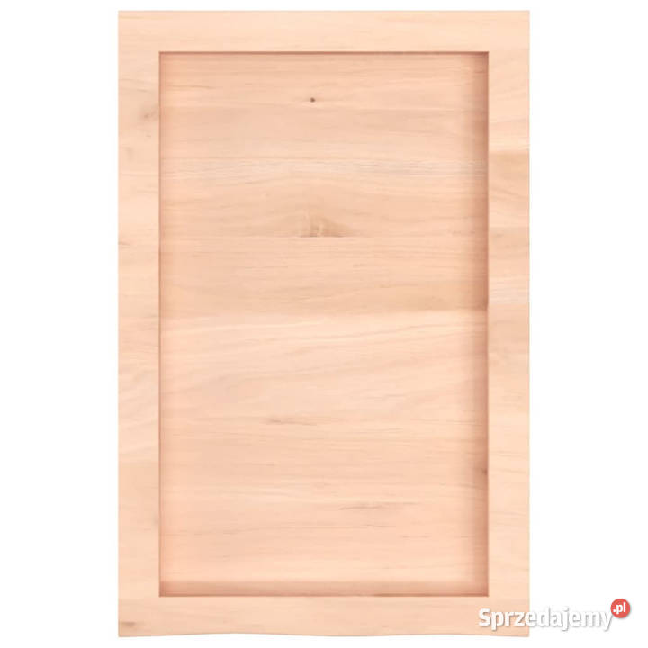 Półka 40x60x26 surowe lite drewno dębowe Warszawa
