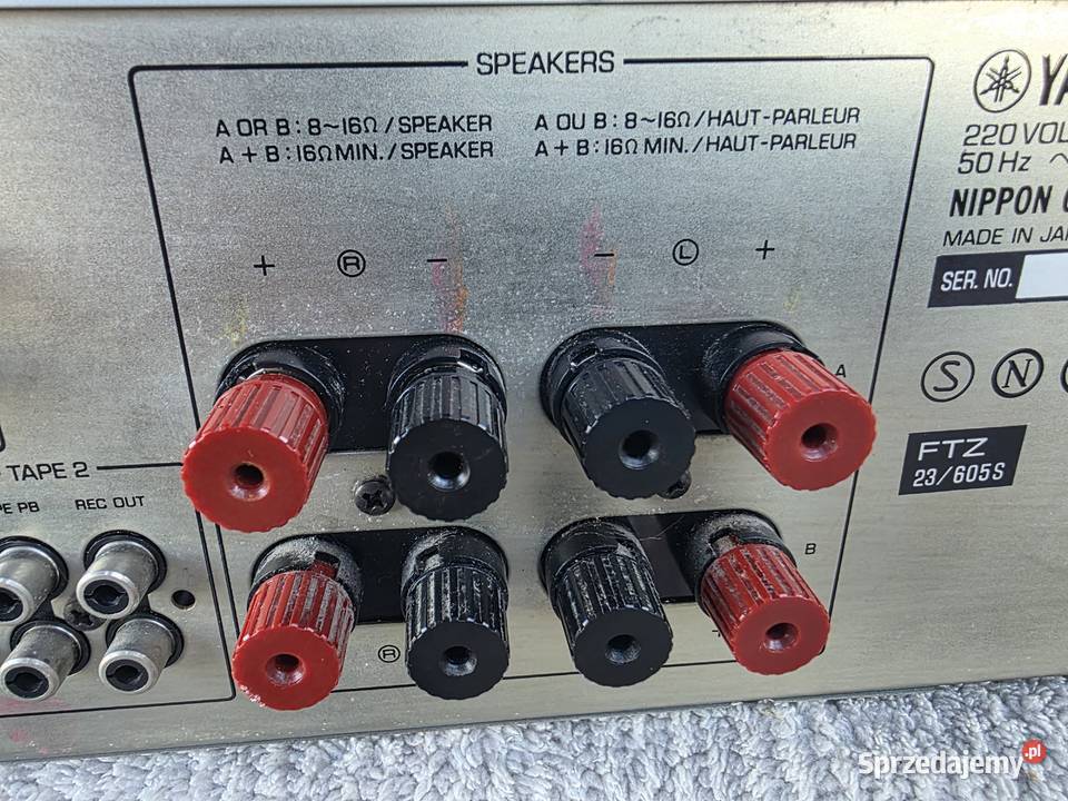 wzmacniacz yamaha a520 stereo klasyka gatunku Chełm Śląski