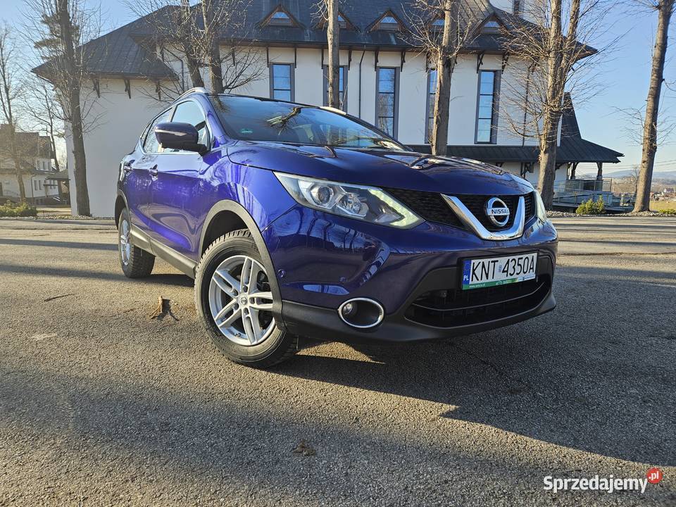 Nissan Qashqai 16 dCi 130 2014 r Bogata wersja Qashqai Jordanów