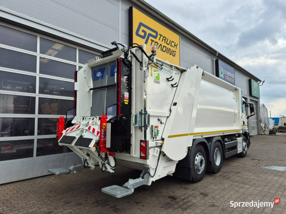 śmieciarki Man TGS 26330 zabudowa Farid wrzutnik ABS Samochody ciężarowe Sokołów