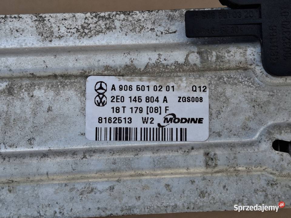 MERCEDES SPRINTER W906 CRAFTER INTERCOOLER Bieleń sprzedam