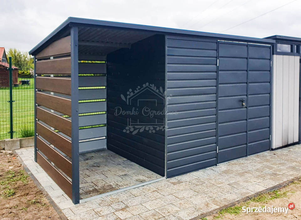 Schowek Domek Ogrodowy 3x2m wiata 15x2m Antracyt Nysa sprzedam
