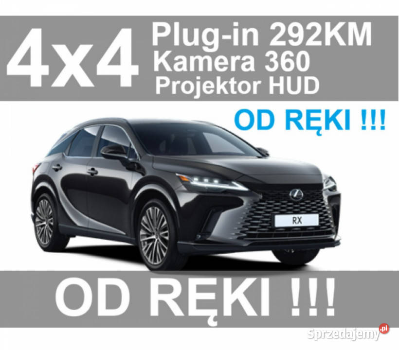 Lexus RX 4x4 Plugin 292 Prestige Technology Szczecinek sprzedam
