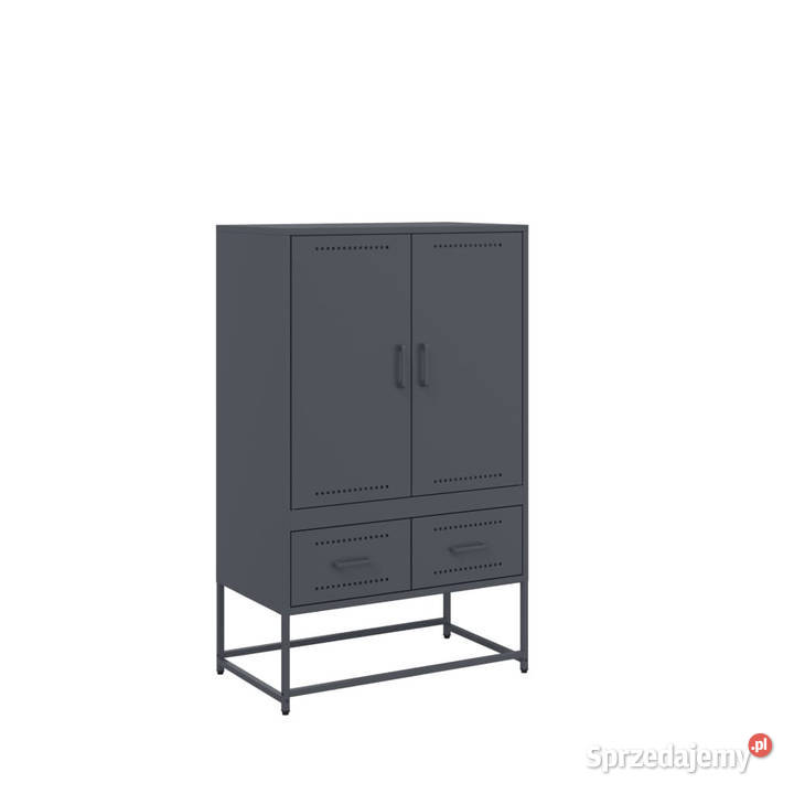 Szafka antracytowa 68x39x1115 stalowa WM846610 Warszawa