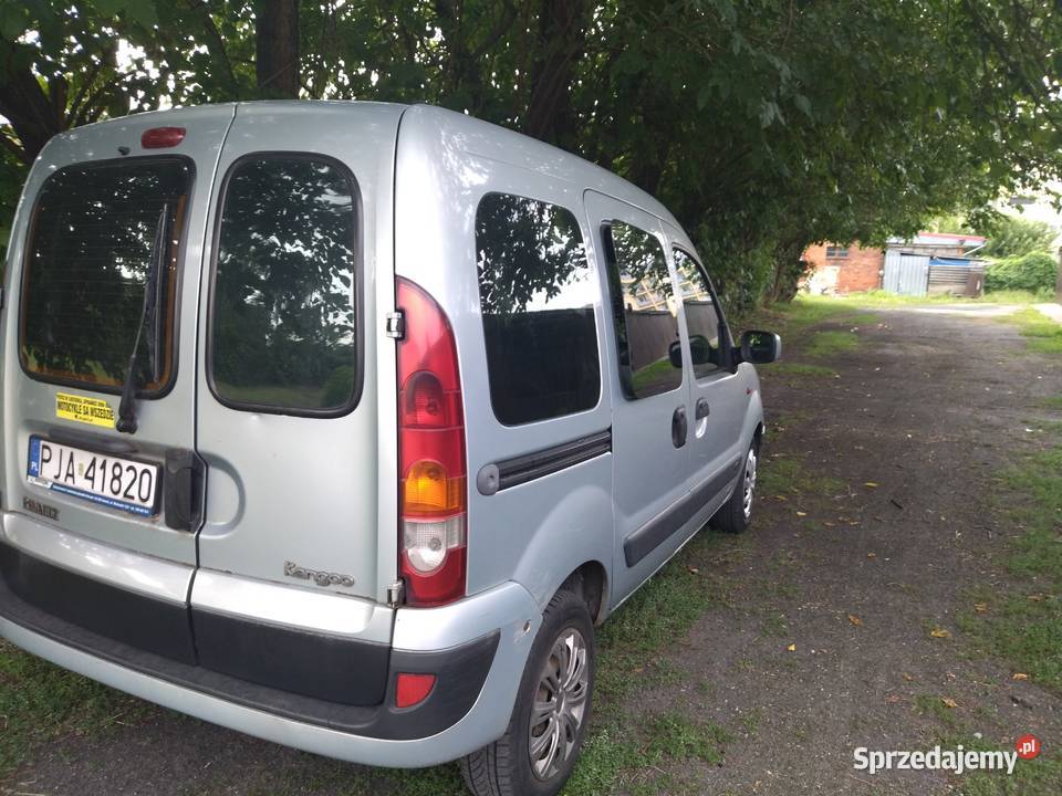 renault kangoo 15 dci 82 polski salon Rok produkcji 2003 Kangoo Jarocin sprzedam