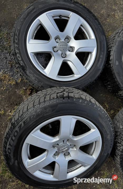 Koła felgi Audi 5x112 17 opony Pirelli Grodzisk Mazowiecki sprzedam