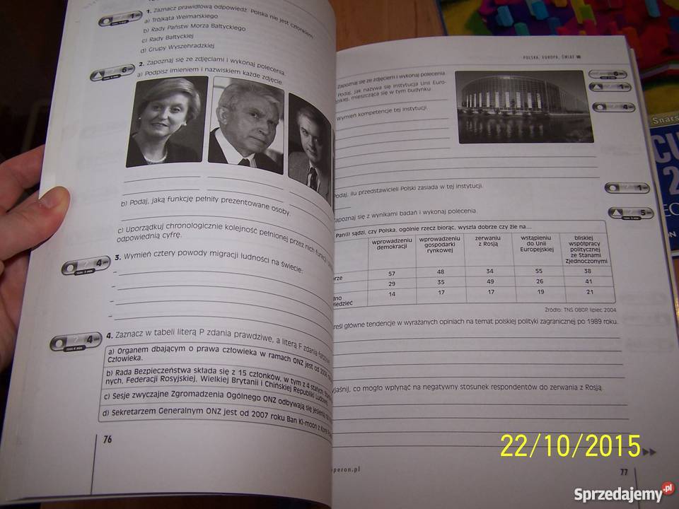 Sprzedam Testy z WOS maturalne Podręczniki