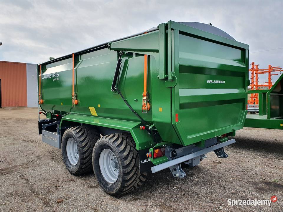 Laumetris przyczepa skorupowa PTL12F 12 ton Białystok