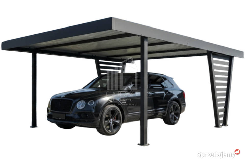 Carport V PREMIUM 45x55m Wypełnienie panelami